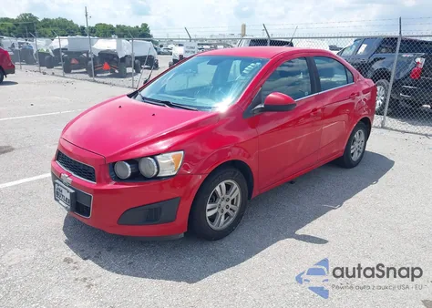 2013 Chevrolet Sonic Lt Auto from USA, damaged, VIN 1G1JC5SB3D4123600
